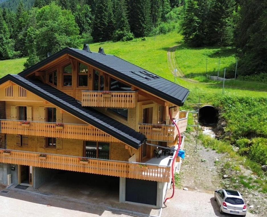 La Rose Des Neiges A Chatel Exterior photo